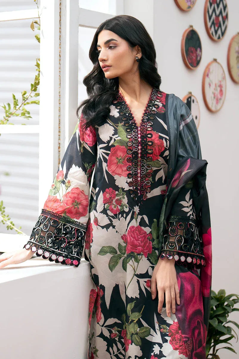 Baroque | Lawn Collection 24 | UF-532 - Rang-e-Khaas