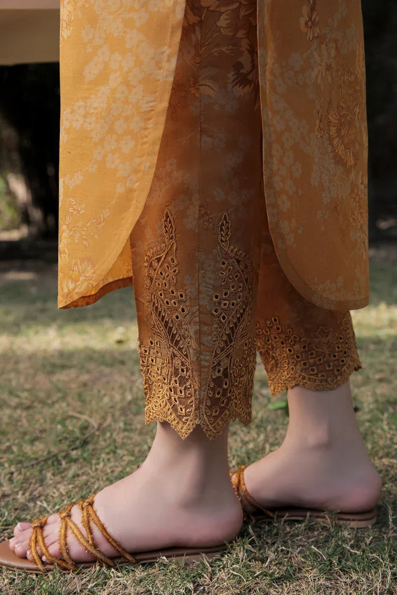 Baroque | Lawn Collection 24 | UF-321 - Rang-e-Khaas