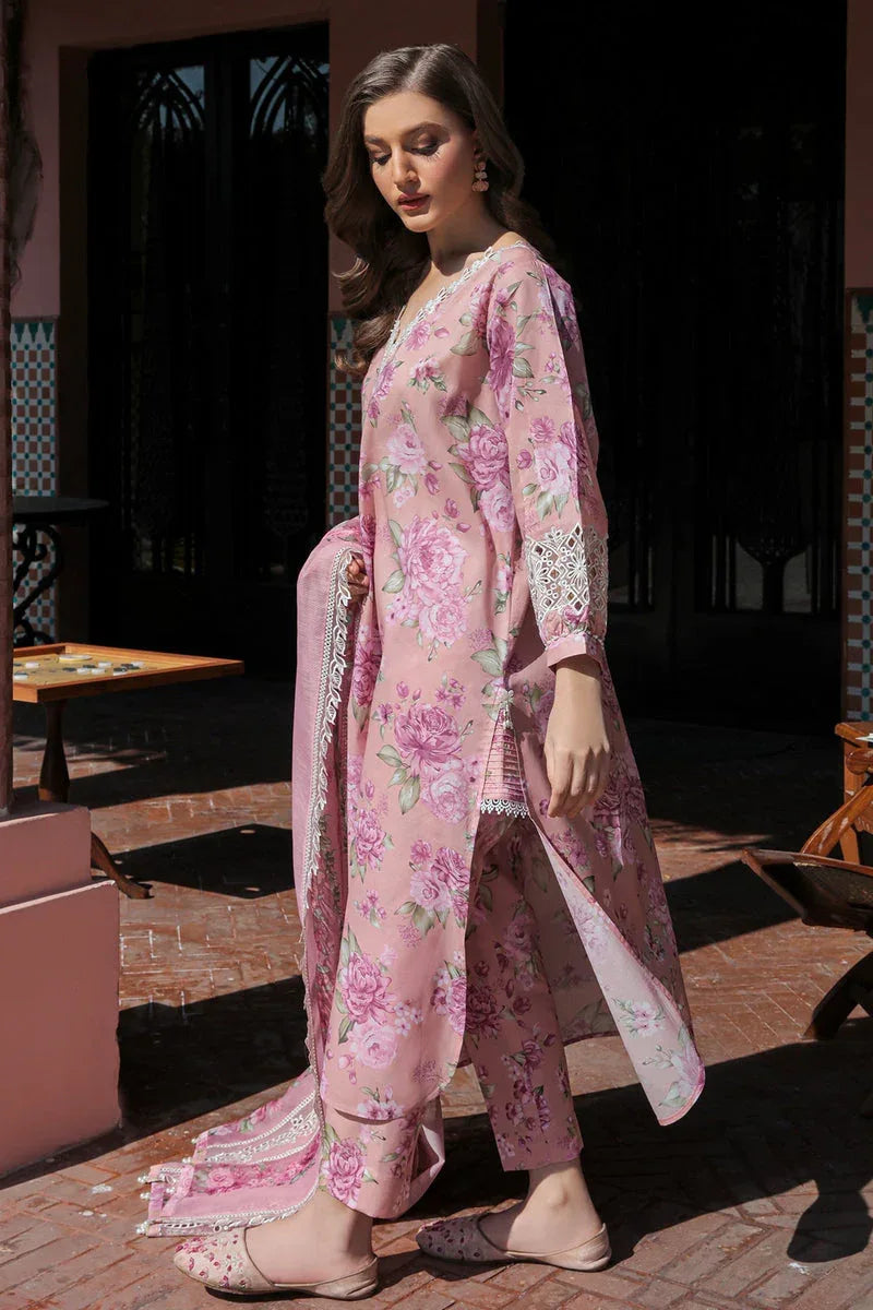 Baroque | Lawn Collection 24 | UF-315 - Rang-e-Khaas