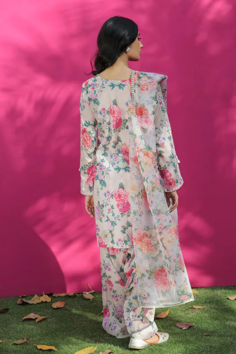 Baroque | Lawn Collection 24 | UF-191 - Rang-e-Khaas