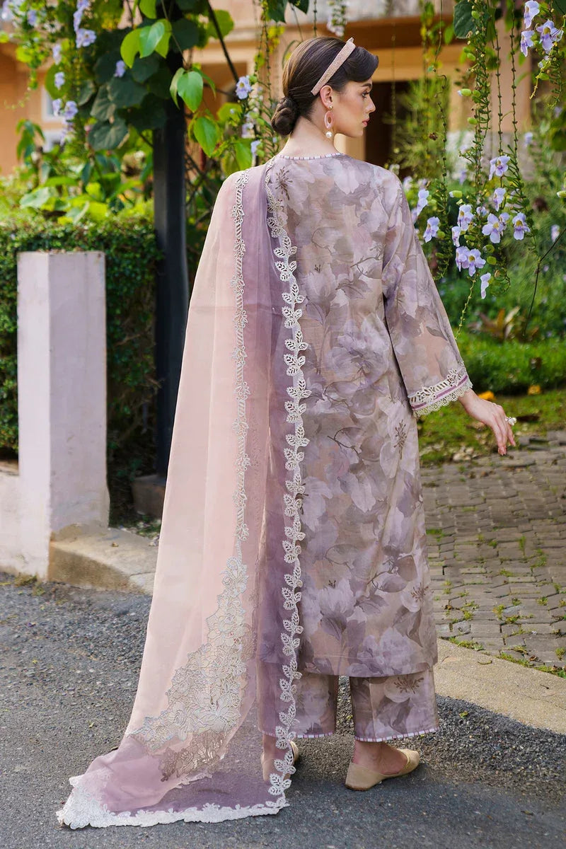 Baroque | Lawn Collection 24 | UF-586 - Rang-e-Khaas