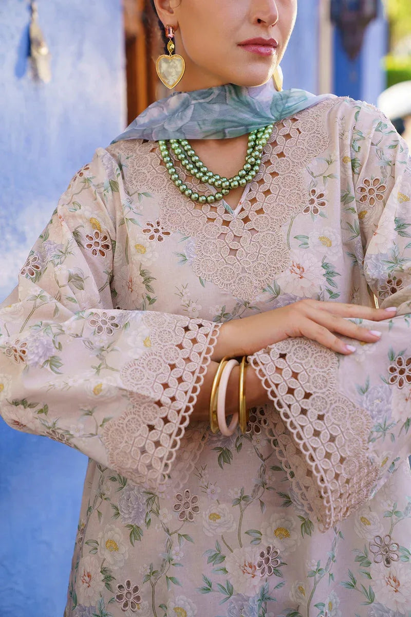 Baroque | Lawn Collection 24 | UF-591 - Rang-e-Khaas
