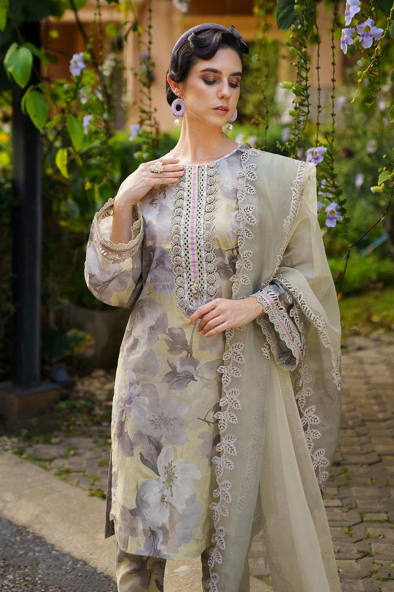 Baroque | Lawn Collection 24 | UF-587 - Rang-e-Khaas