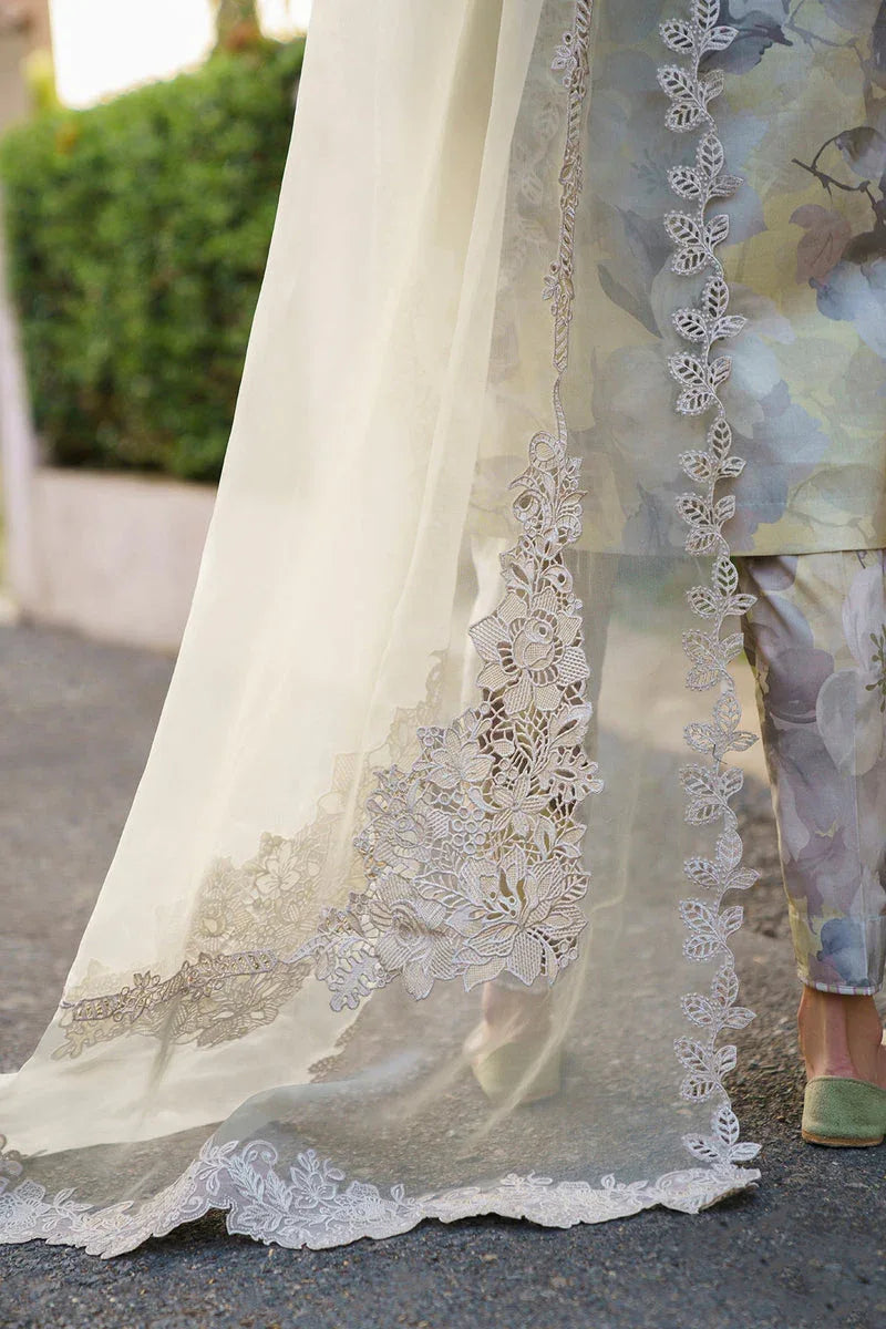 Baroque | Lawn Collection 24 | UF-587 - Rang-e-Khaas