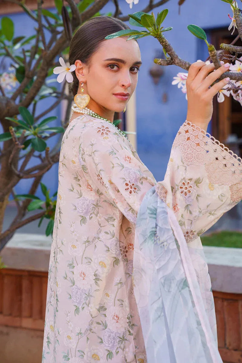 Baroque | Lawn Collection 24 | UF-591 - Rang-e-Khaas