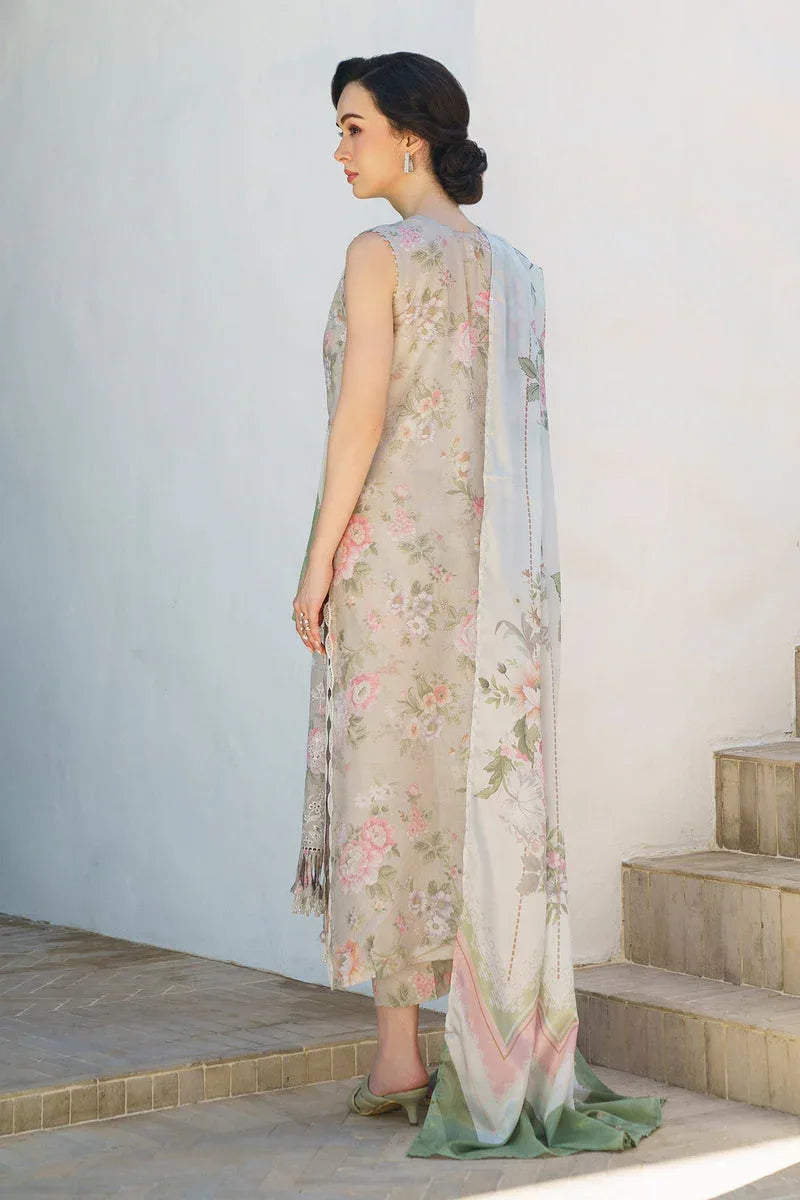 Baroque | Lawn Collection 24 | UF-575 - Rang-e-Khaas