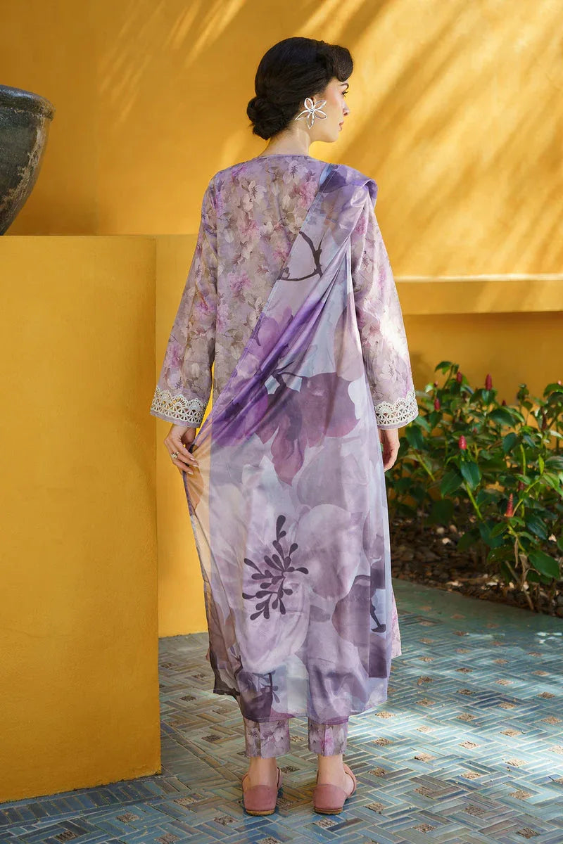 Baroque | Lawn Collection 24 | UF-579 - Rang-e-Khaas
