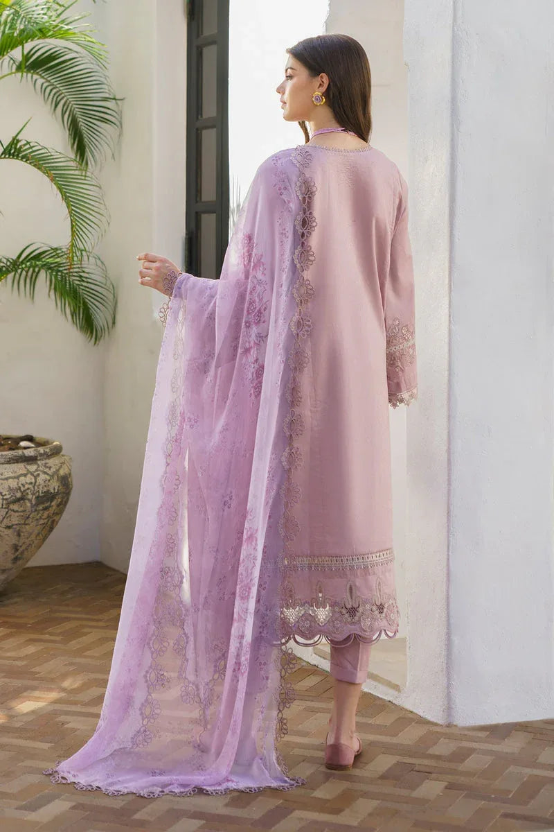 Baroque | Lawn Collection 24 | UF-581 - Rang-e-Khaas