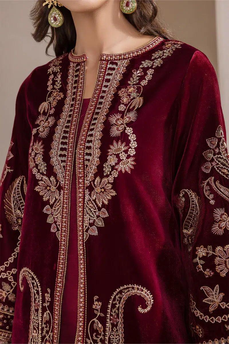 Baroque | Jahanara Luxury Velvet 23 | UF-421 - Rang-e-Khaas