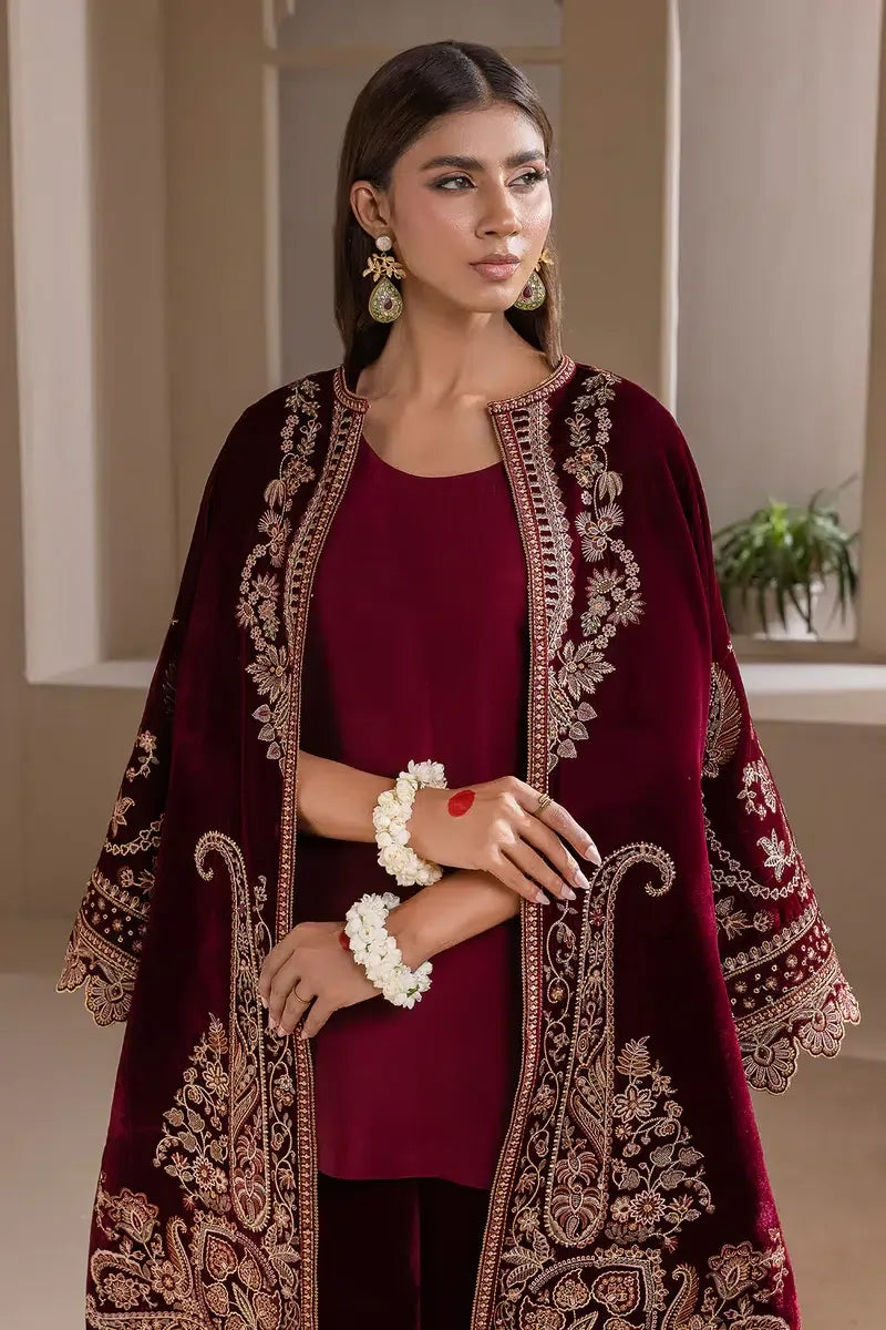 Baroque | Jahanara Luxury Velvet 23 | UF-421 - Rang-e-Khaas