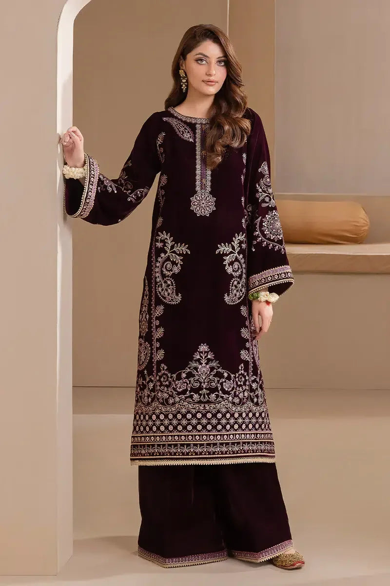Baroque | Jahanara Luxury Velvet 23 | UF-422 - Rang-e-Khaas