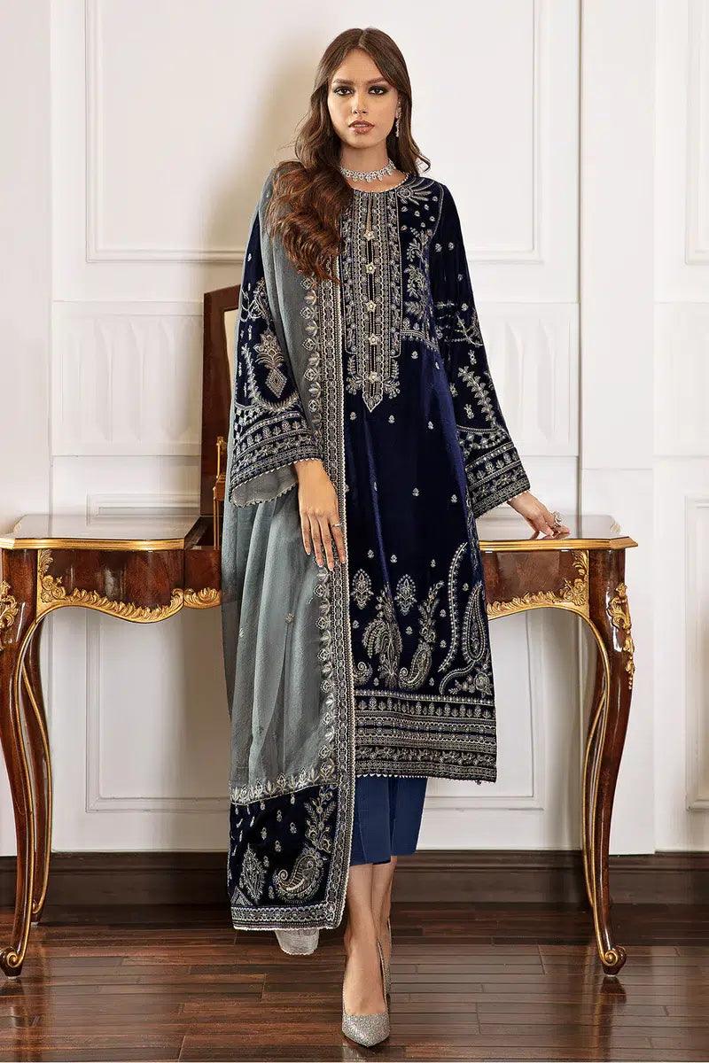 Baroque | Jahanara Luxury Velvet 23 | UF-41 - Rang-e-Khaas