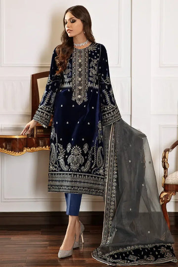 Baroque | Jahanara Luxury Velvet 23 | UF-41 - Rang-e-Khaas