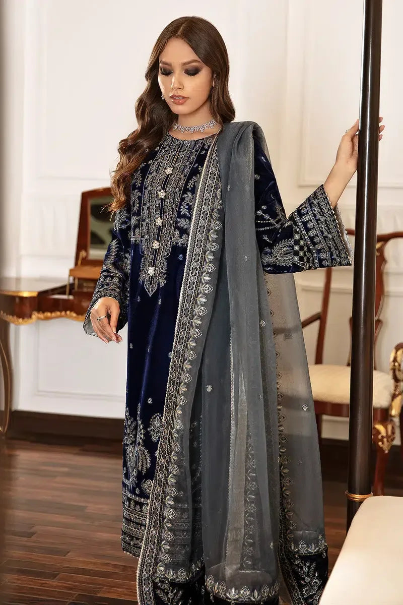 Baroque | Jahanara Luxury Velvet 23 | UF-41 - Rang-e-Khaas
