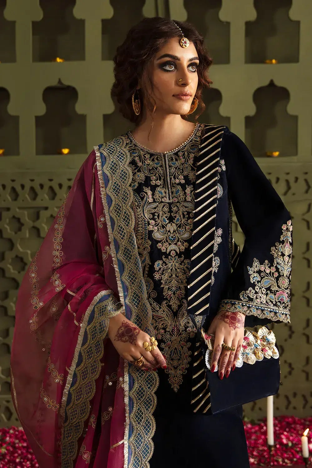 Baroque | Jahanara Luxury Velvet 23 | UF-463 - Rang-e-Khaas