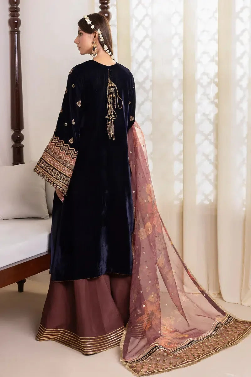 Baroque | Jahanara Luxury Velvet 23 | UF-424 - Rang-e-Khaas