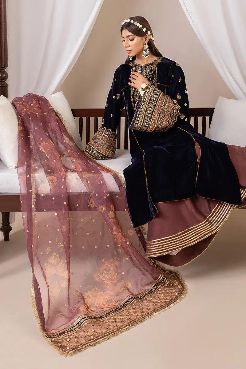 Baroque | Jahanara Luxury Velvet 23 | UF-424 - Rang-e-Khaas
