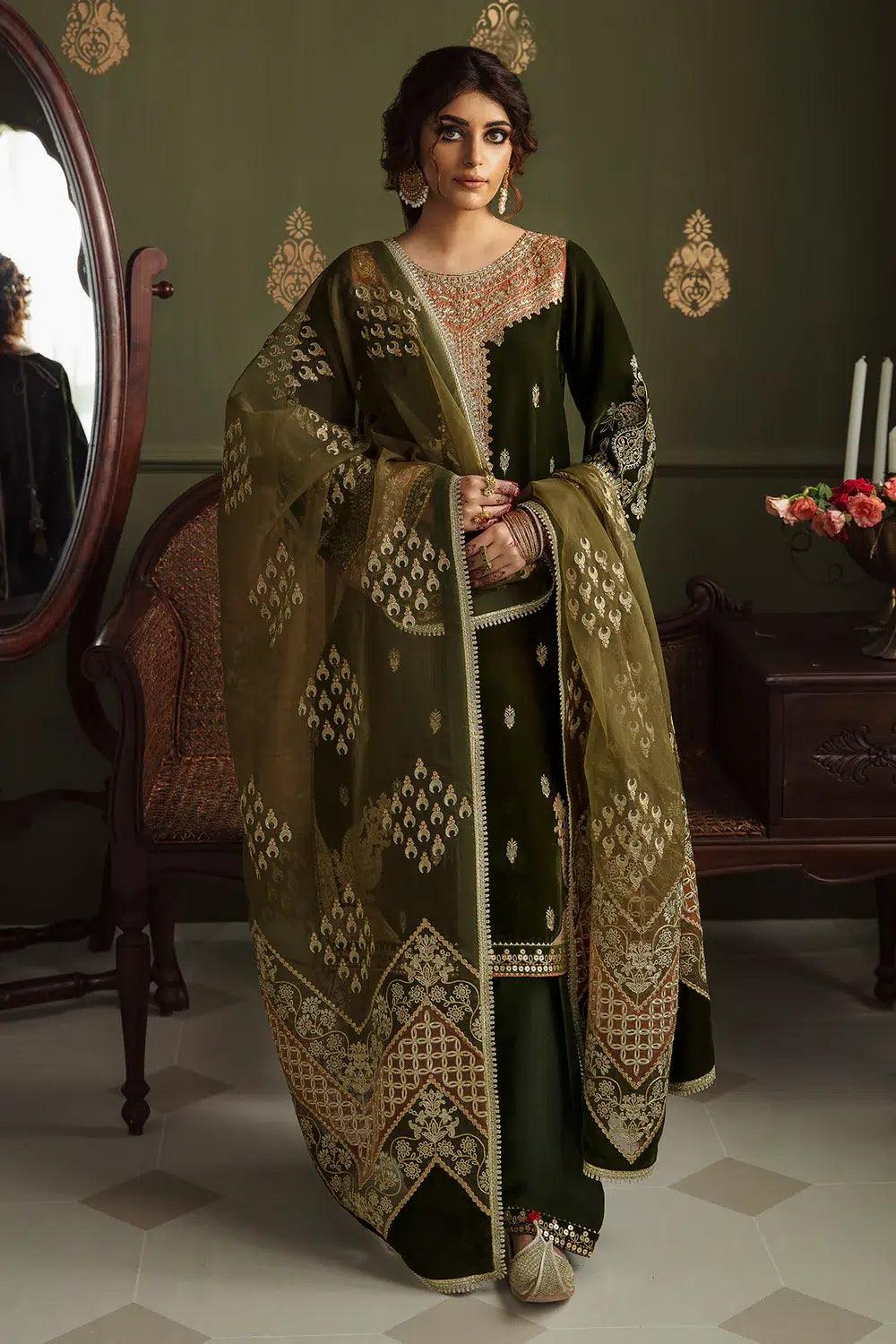 Baroque | Jahanara Luxury Velvet 23 | UF-461 - Rang-e-Khaas