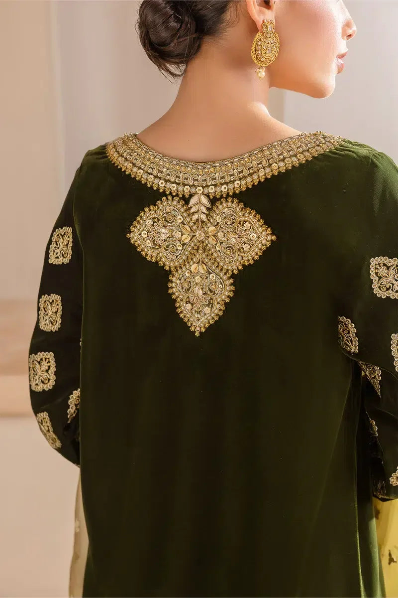 Baroque | Jahanara Luxury Velvet 23 | UF-425 - Rang-e-Khaas