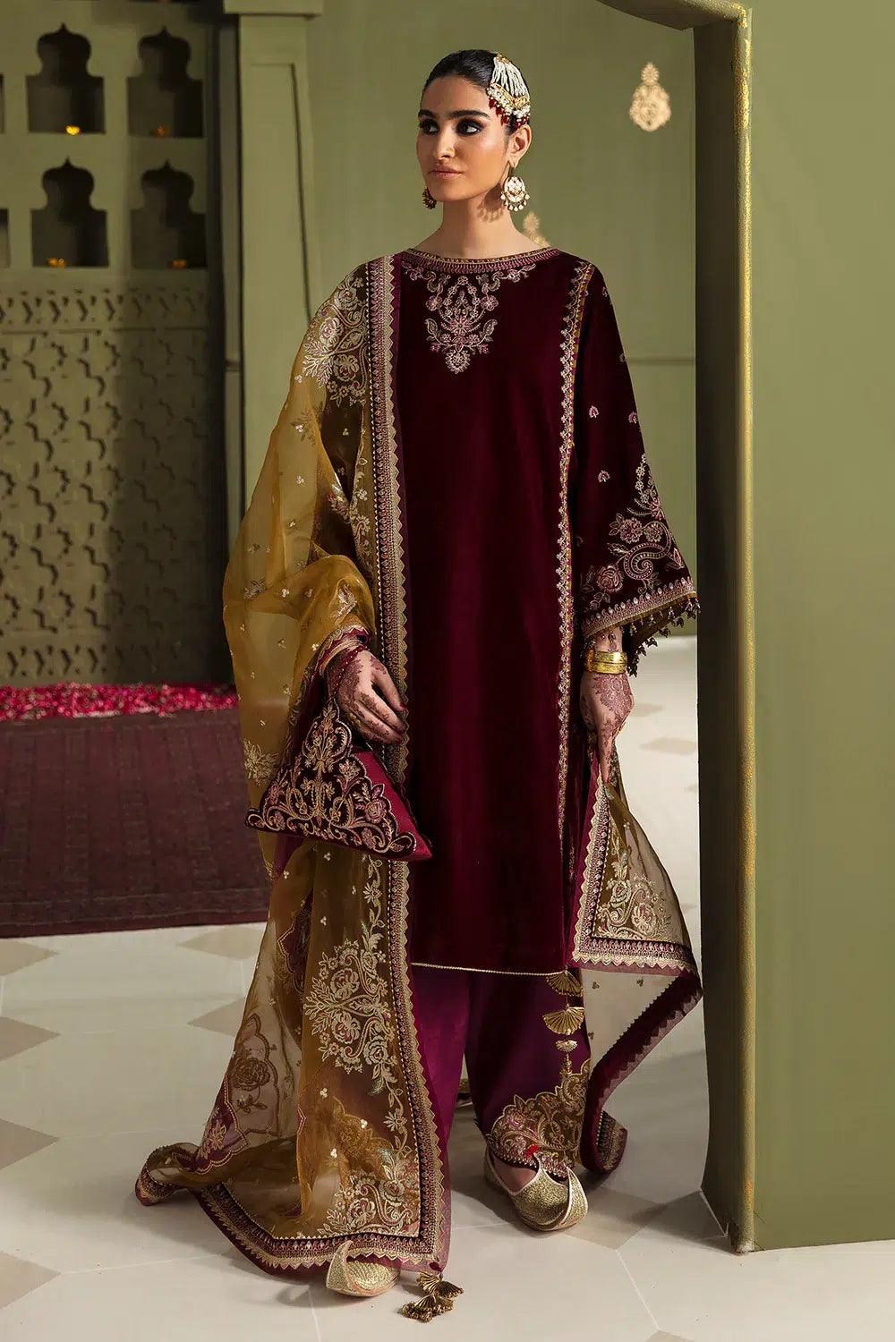 Baroque | Jahanara Luxury Velvet 23 | UF-465 - Rang-e-Khaas