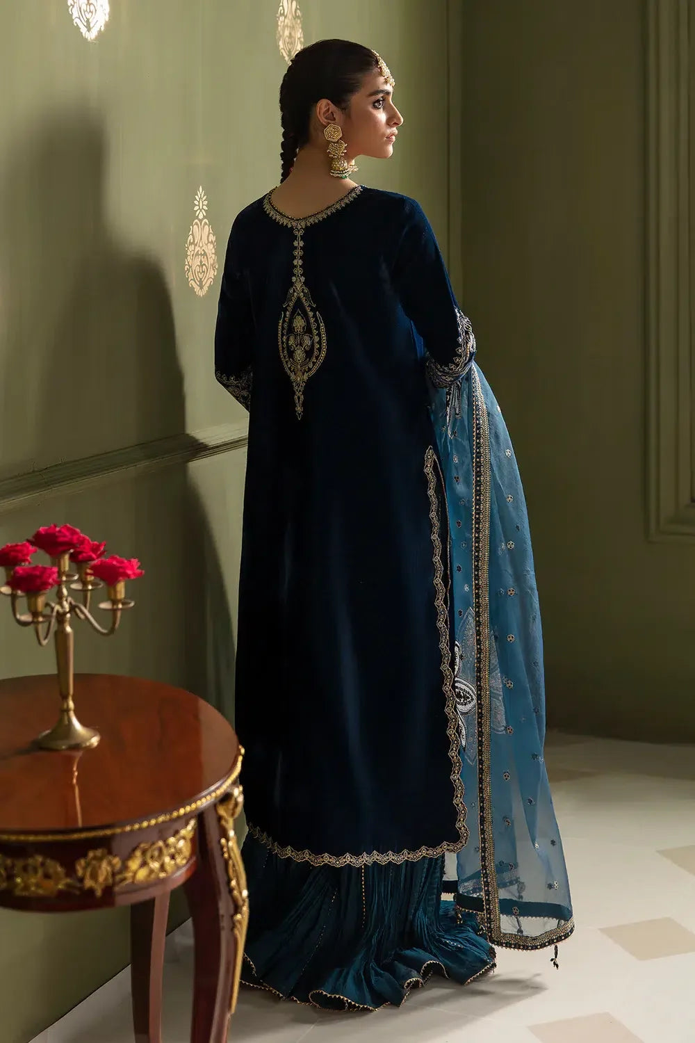 Baroque | Jahanara Luxury Velvet 23 | UF-467 - Rang-e-Khaas