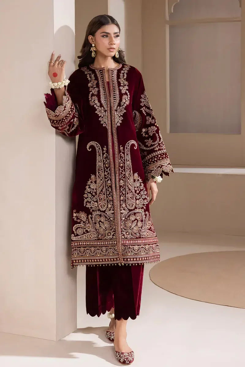 Baroque | Jahanara Luxury Velvet 23 | UF-421 - Rang-e-Khaas