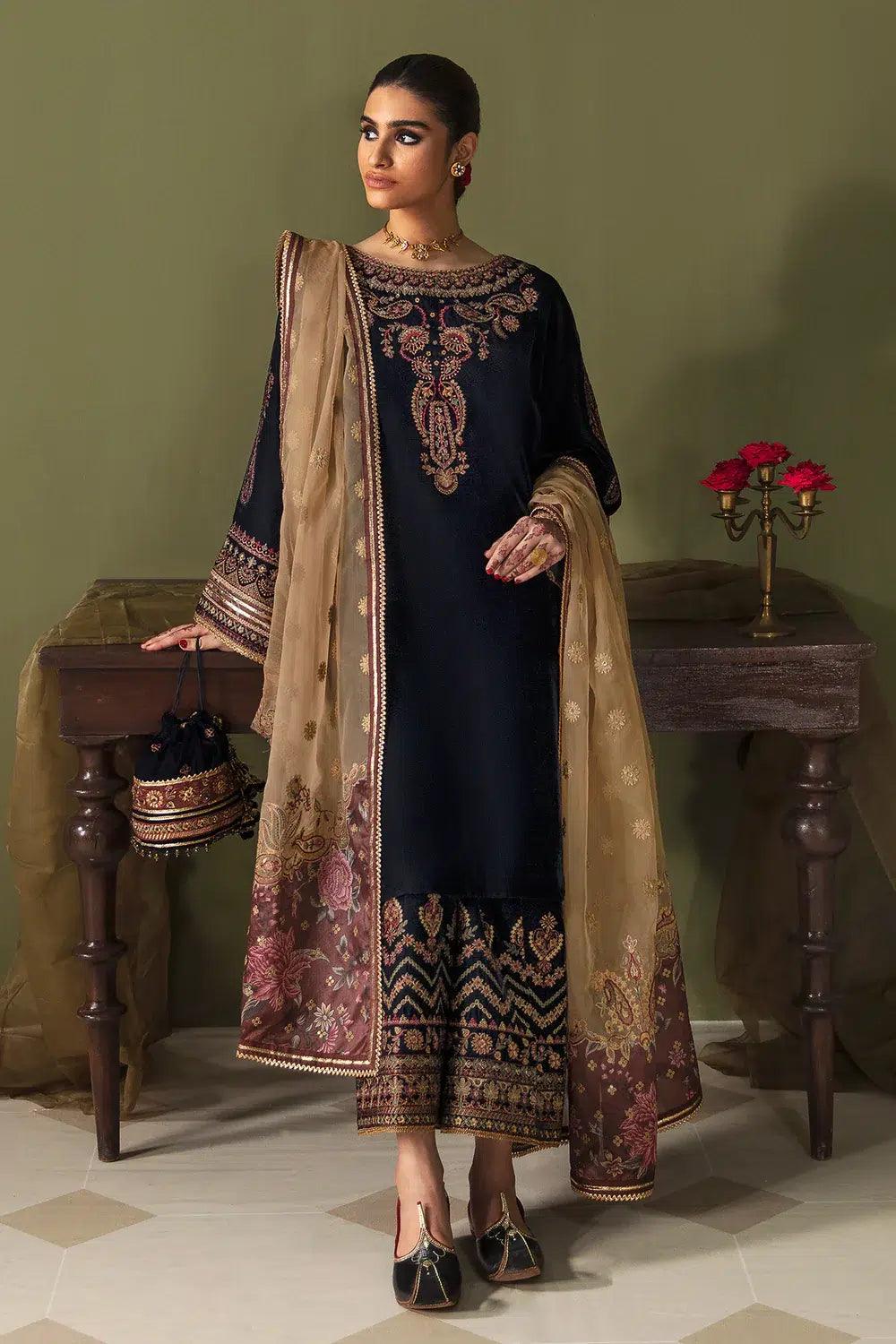 Baroque | Jahanara Luxury Velvet 23 | UF-469 - Rang-e-Khaas