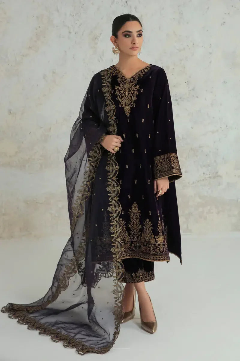 Baroque | Jahanara Luxury Velvet 23 | UF-239 - Rang-e-Khaas