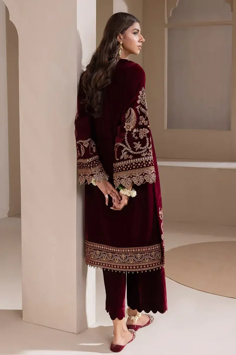 Baroque | Jahanara Luxury Velvet 23 | UF-421 - Rang-e-Khaas