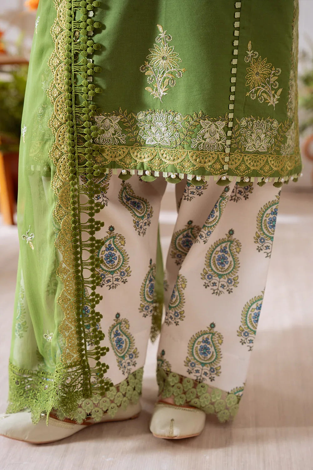Saira Rizwan | Laanem Summer Lawn 25 | ZAFIRA-A-SRL25-03 - Rang-e-Khaas