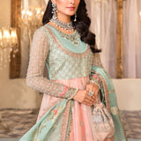 NEW MARIA B - Pearl White, Peach and Aqua (BD-2408)