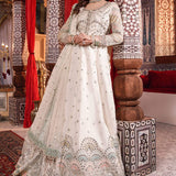 NEW MARIA B -Pearl White and Peachy Silver (BD-2502)