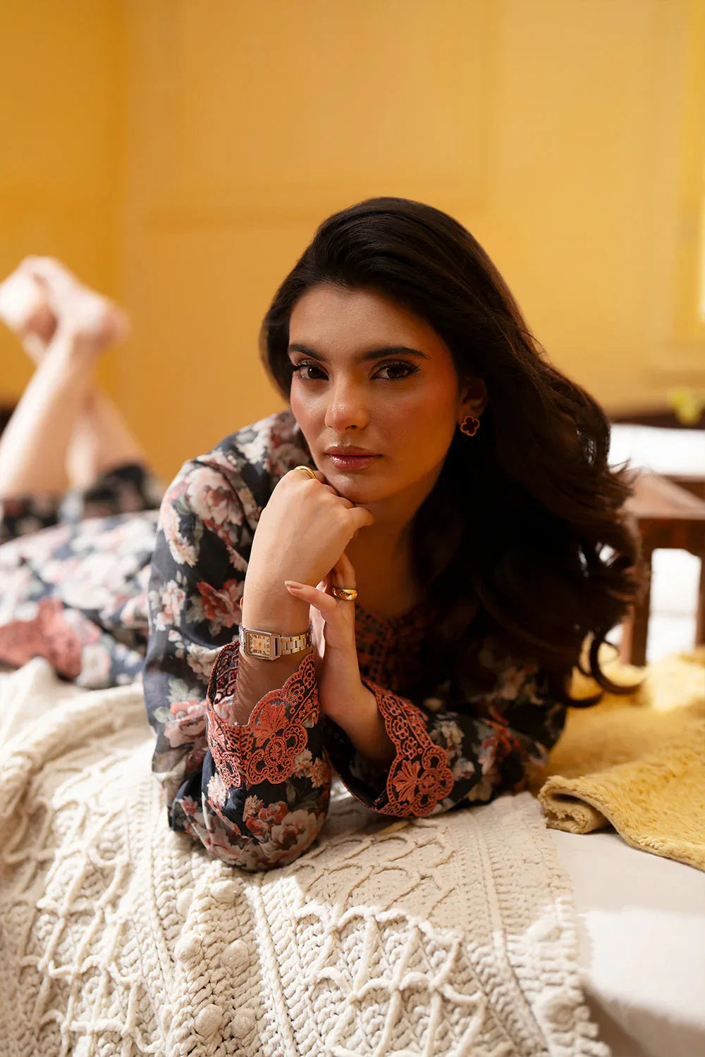 Saira Rizwan | Joolie Co ords | CHARCOAL-JBP25-02 - Rang-e-Khaas