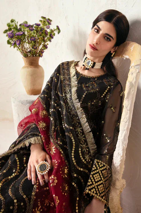 Alizeh | Heer Festive Collection 24 | Sajal - V17D08 - Rang-e-Khaas