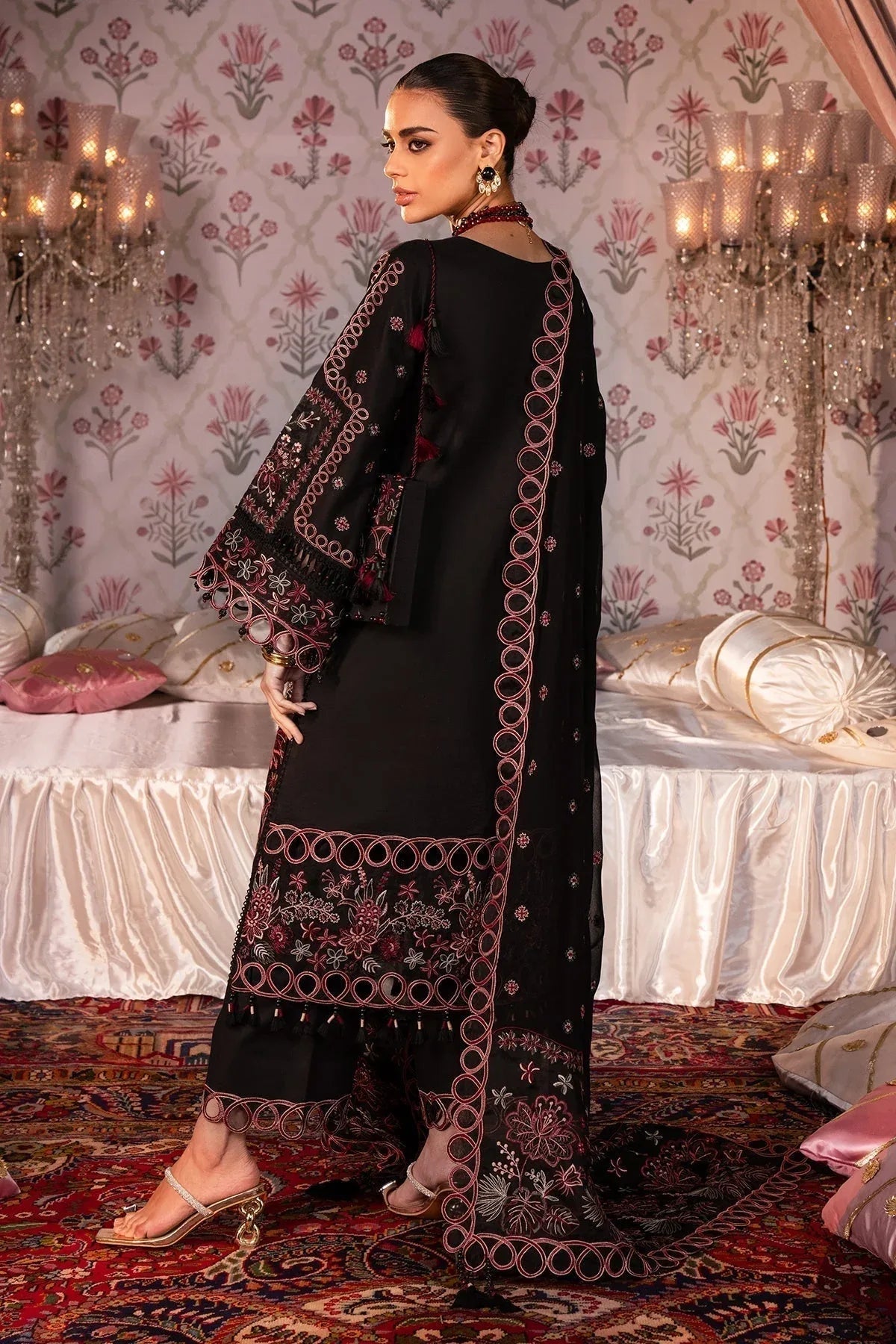 Alizeh | Rawayat Luxury Lawn 24 | Gulshan - Rang-e-Khaas