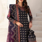 Alizeh Fashion Luxury Embroidered Chiffon Unstitched 3Pc Suit AF-CH-2167-Nagar