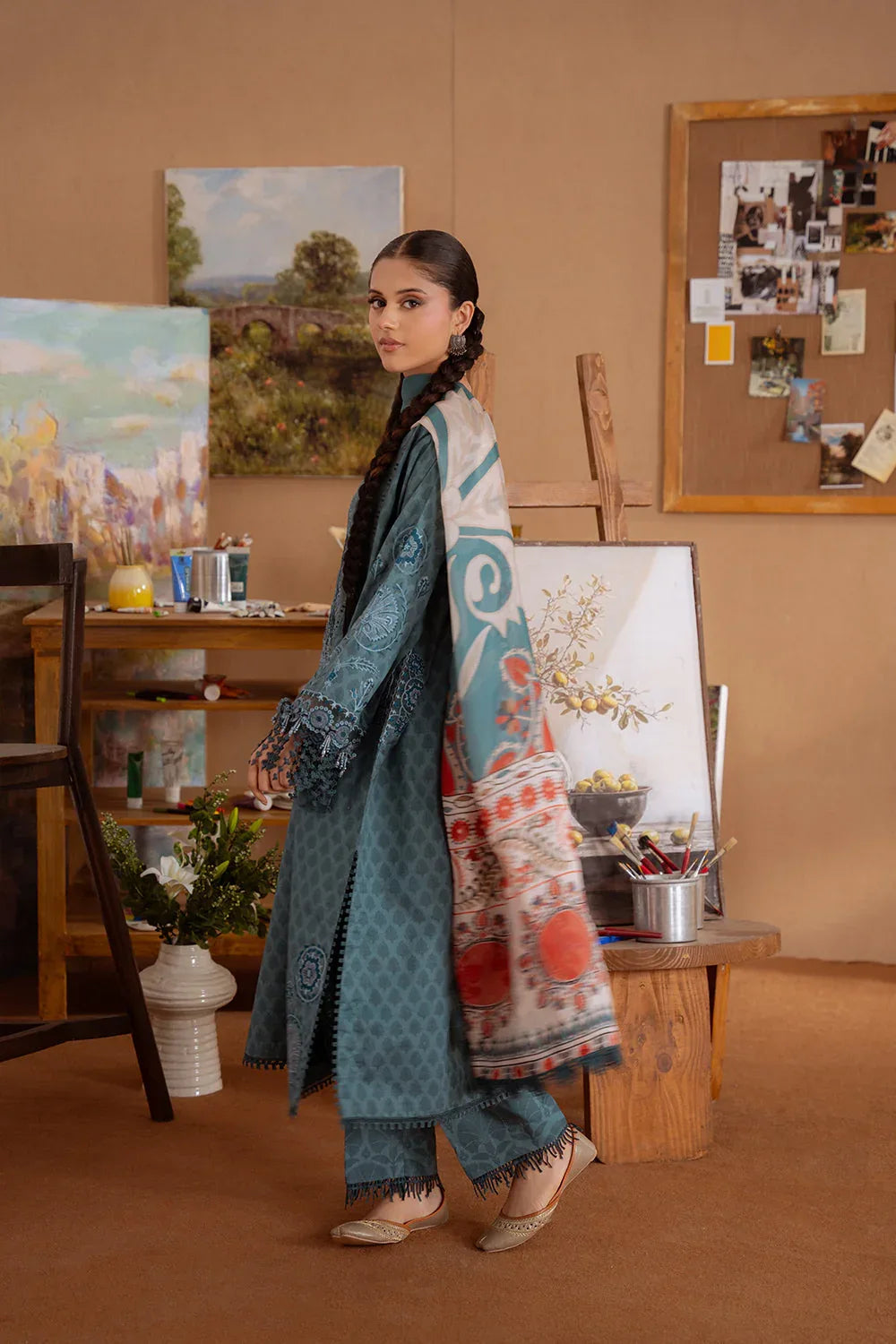 Saira Rizwan | Laanem Summer Lawn 25 | SEREN-B-SRL25-08 - Rang-e-Khaas