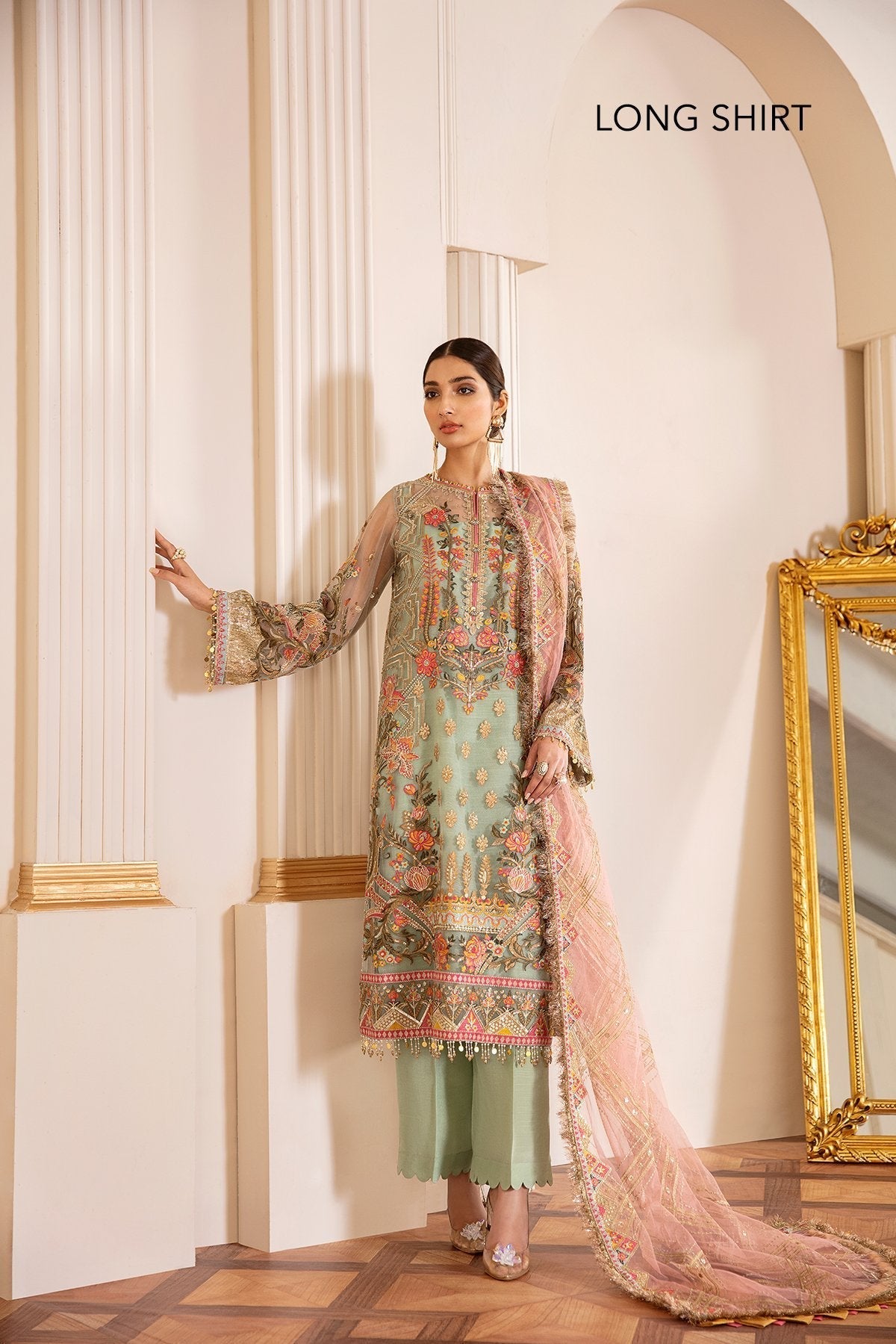 Baroque-EMBROIDERED NET CH07-01