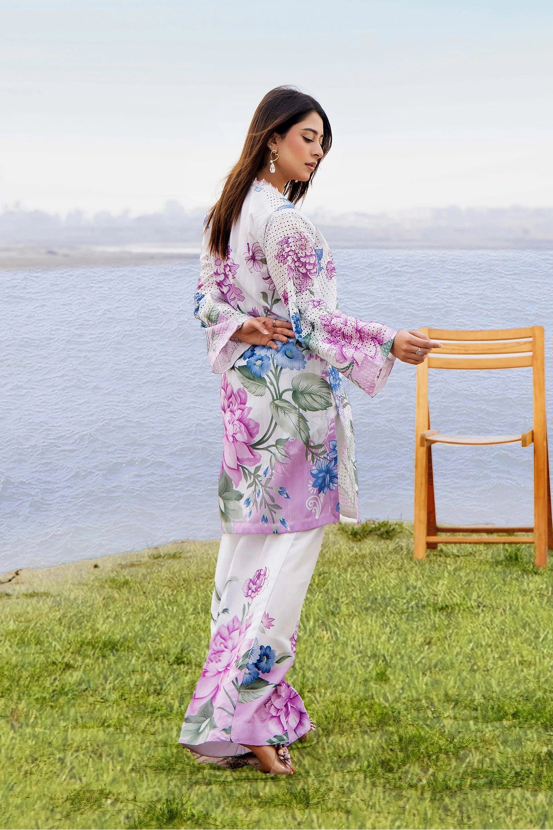 Adans Libas | Embrodiered Co Ord Sets | 4082