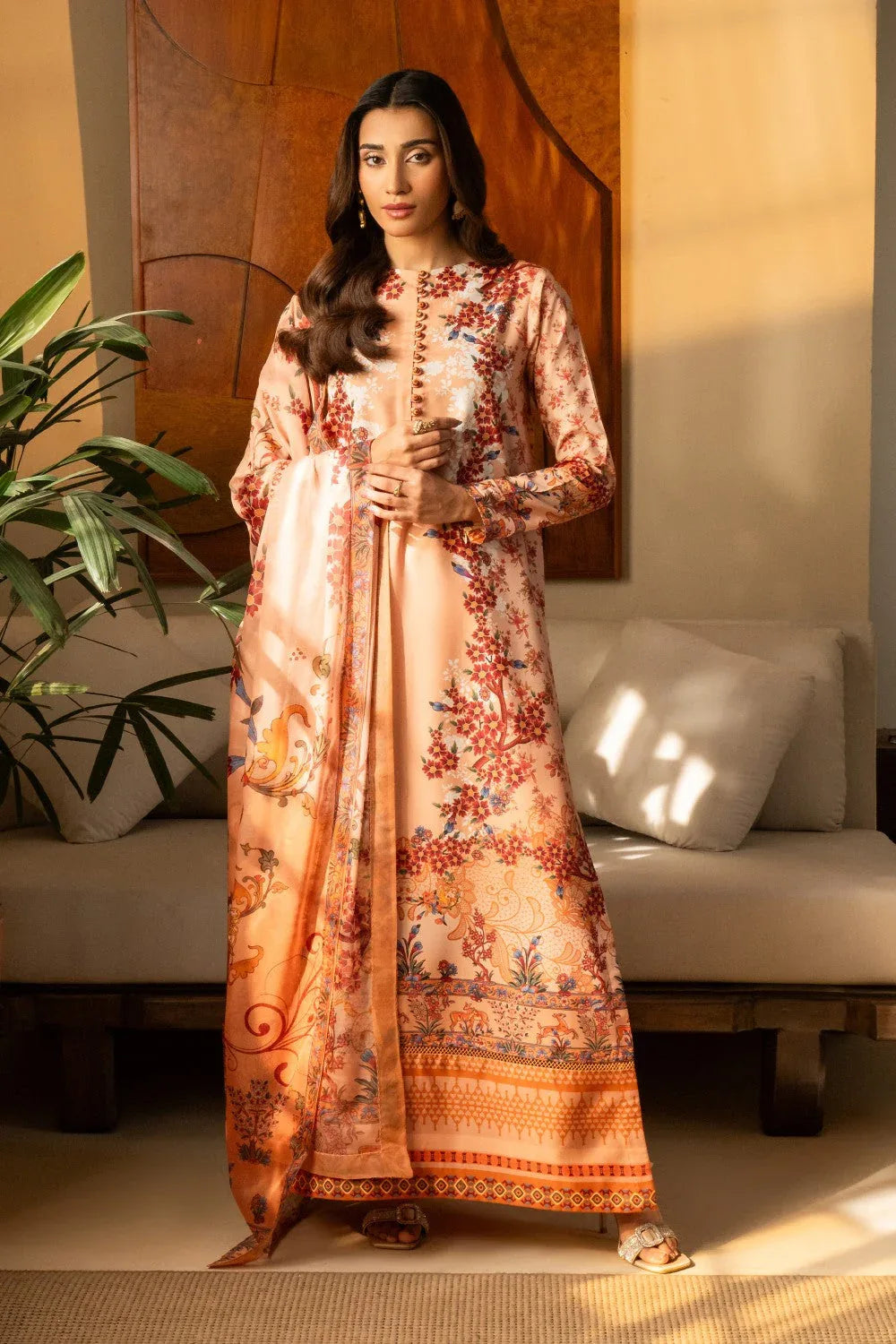 Maryum N Maria | Nazm Collection | CARA - MS50461 - Rang-e-Khaas