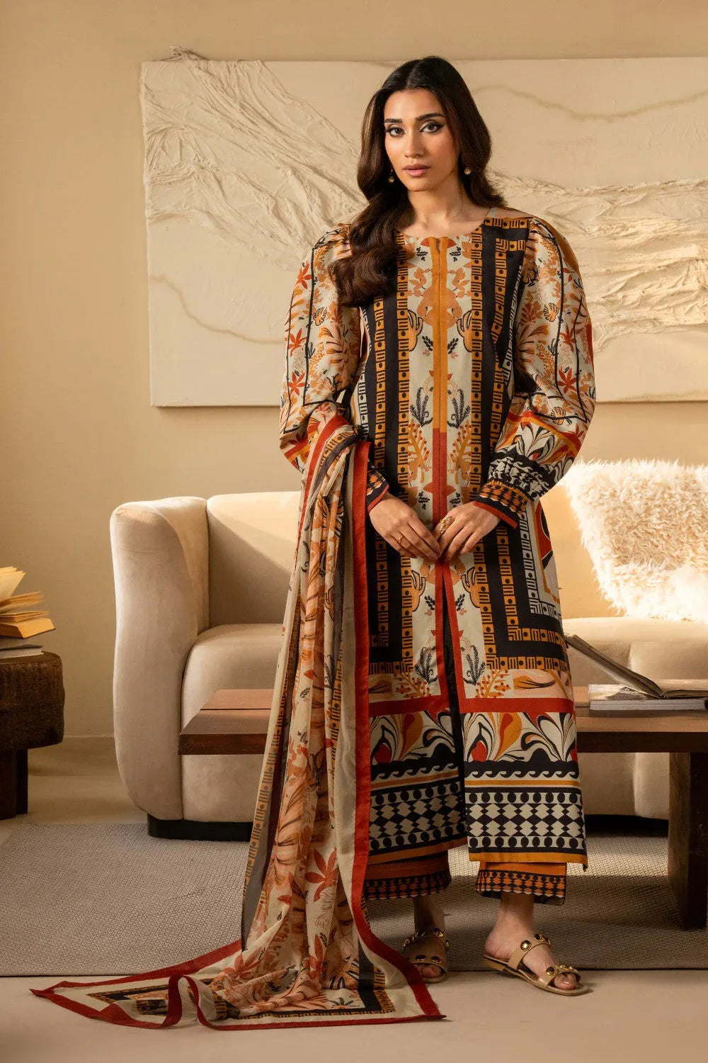 Maryum N Maria | Nazm Collection | CELESTA - MS50462 - Rang-e-Khaas