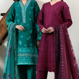 Farasha | Summer weaves| Garnet Passion