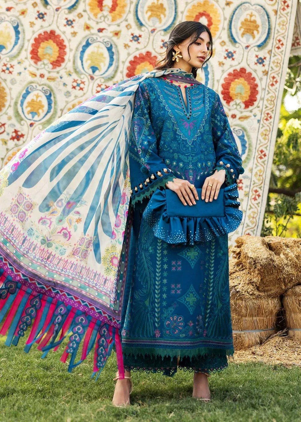 Sadaf Fawad Khan | Siraa Lawn 25 | LIANA - A - Rang-e-Khaas
