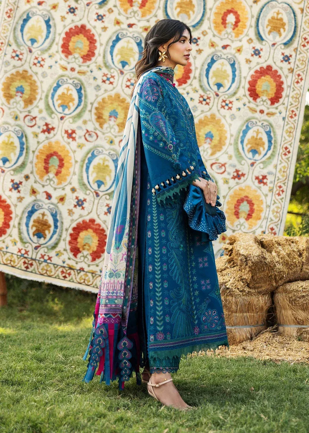 Sadaf Fawad Khan | Siraa Lawn 25 | LIANA - A - Rang-e-Khaas