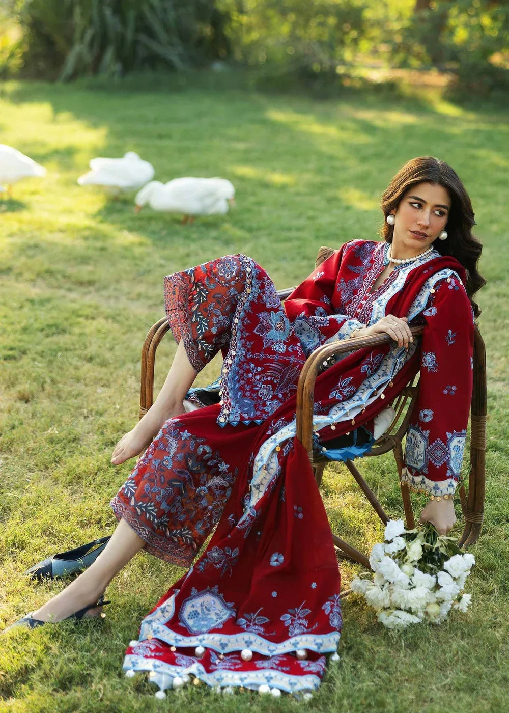 Sadaf Fawad Khan | Siraa Lawn 25 | KOI - A - Rang-e-Khaas