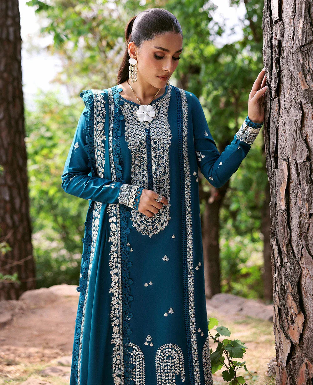 Republic Womenswear | Talia Luxury Lawn 25 | D6-B - Naya - Rang-e-Khaas