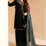 JAZMIN__Embroidered Velvet Formal VF-2037