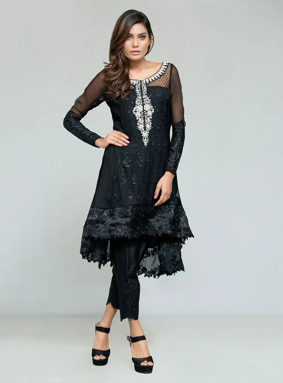 Zainab Chottani | Semi Formals | DARK TALES - Rang-e-Khaas