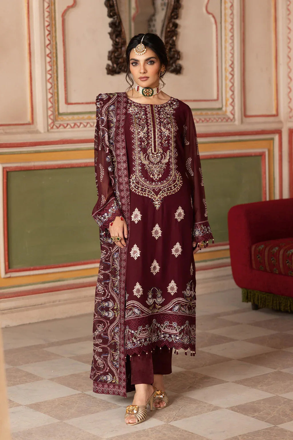 Ramsha | Dastan Formals | T-301 - Rang-e-Khaas
