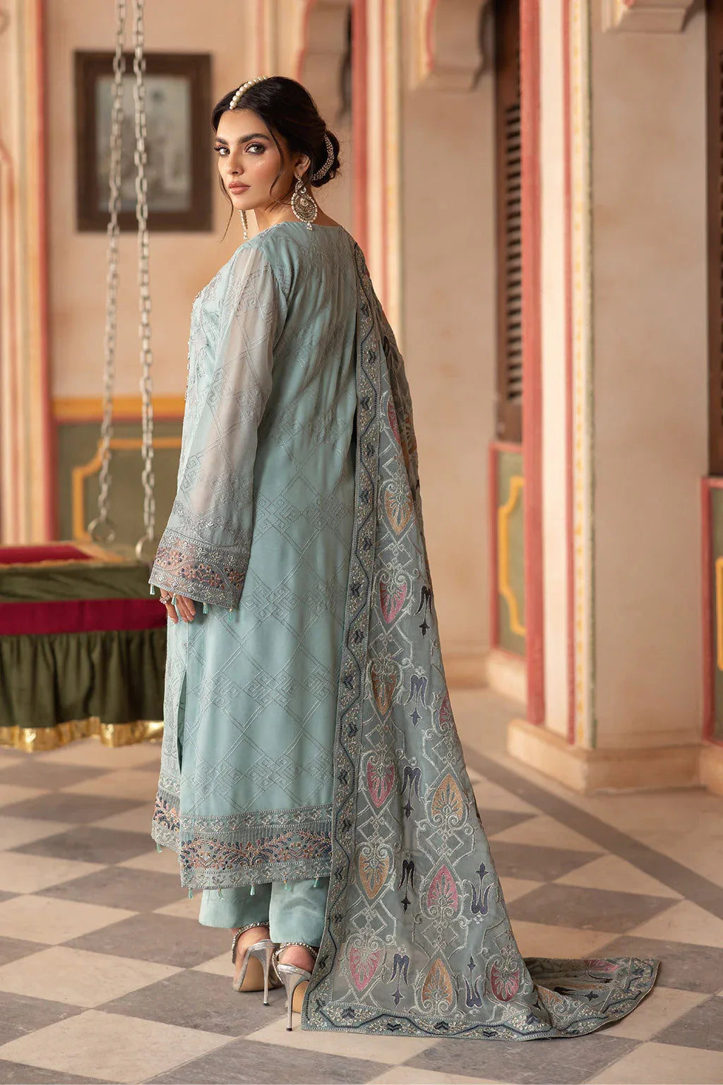 Ramsha | Dastan Formals | T-302 - Rang-e-Khaas
